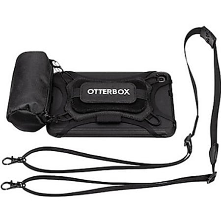 OtterBox Utility Carrying Case for 7" to 9" Tablet, Black, Neck Strap, 7.6"H x 5.2"W x 0.8"D, 1 Pack