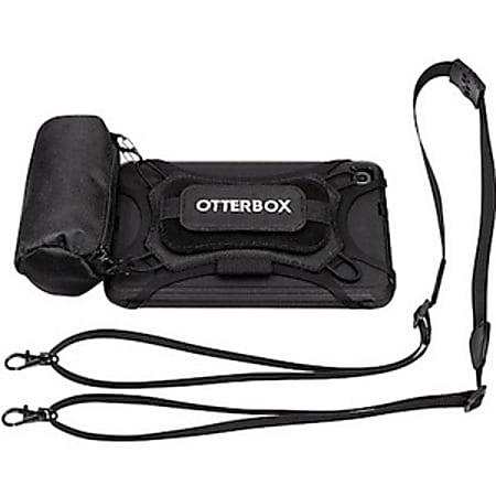 OtterBox Utility Carrying Case for 7" to 9" Tablet - Black - Neck Strap - 7.6" Height x 5.2" Width x 0.8" Depth - 1 Pack
