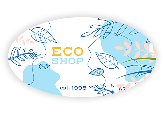 Custom Full Color Labels And Stickers 125PK - Office Depot