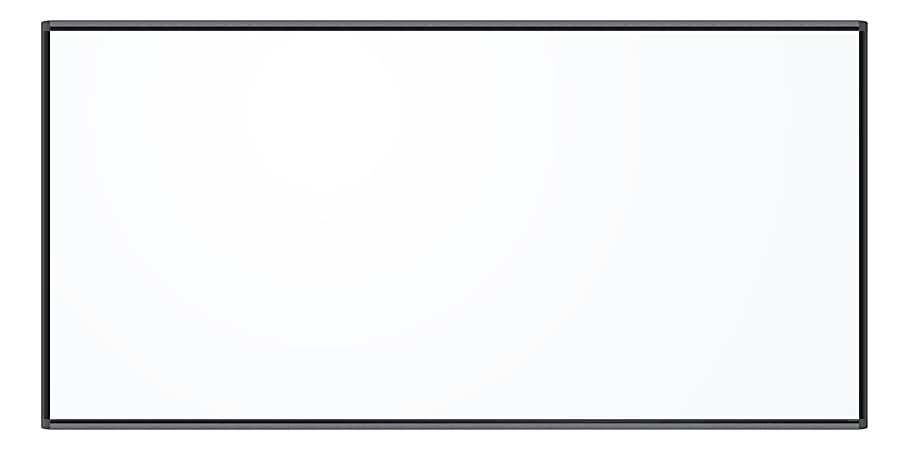 U Brands PINIT Magnetic Dry-Erase Board, 96" X 48", Black Aluminum Frame, Actual Size 95" X 47" (3013U00-01)