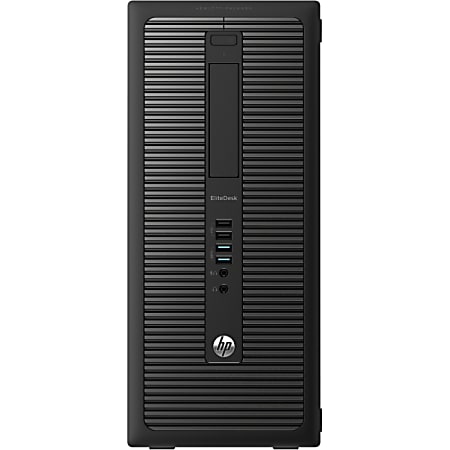 HP EliteDesk 800 G1 Desktop Computer - Intel Core i5 (4th Gen) i5-4570 3.20 GHz - 4 GB DDR3 SDRAM - 500 GB HDD - Windows 7 Professional 64-bit upgradable to Windows 8 Pro - Tower - TAA Compliant