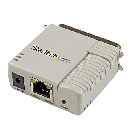 StarTech.com 1 Port 10/100 Mbps Ethernet Parallel Network