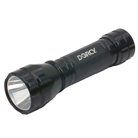Dorcy 41-4289 190 Lumens LED Tactical Flashlight - AAA - Aluminum Alloy - Black