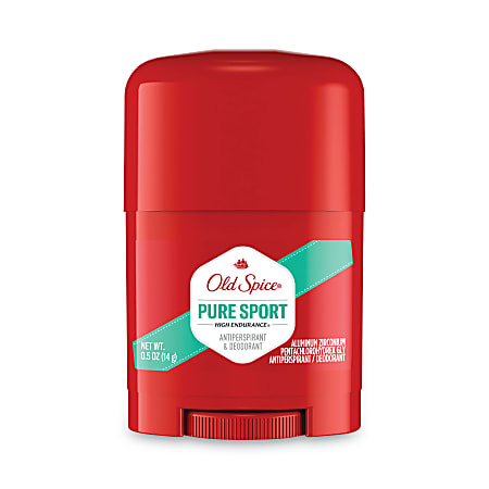 Old Spice® High Endurance Anti-Perspirant And Deodorant Sticks, Pure Sport, 0.5 Oz, Pack Of 24 Sticks