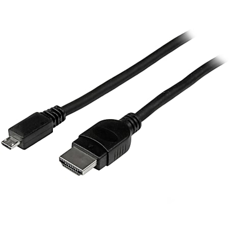 StarTech.com 3m Passive Micro USB to HDMI Cable - Black