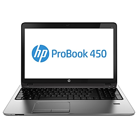 HP ProBook 450 G1 15.6" LCD Notebook - Intel Core i3 (4th Gen) i3-4000M Dual-core (2 Core) 2.40 GHz - 4 GB DDR3L SDRAM - 500 GB HDD - Windows 7 Home Premium 64-bit - 1366 x 768