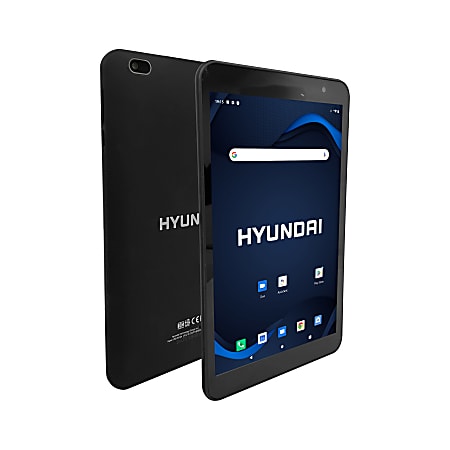 Hyundai HYtab Plus 8WB1 Wi-Fi Tablet, 8" Screen, 2GB Memory, 32GB Hard Drive, Android 11 Go, Black