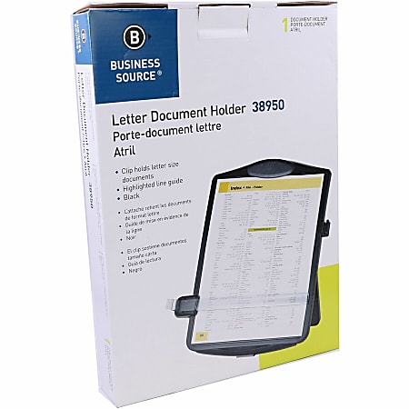 Business Source Easel Document Holder - 10