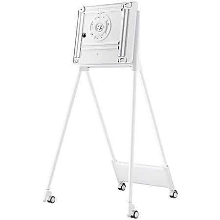 Samsung STN-WM55R Flipchart Stand - Up to 55" Screen Support - Light Gray, White