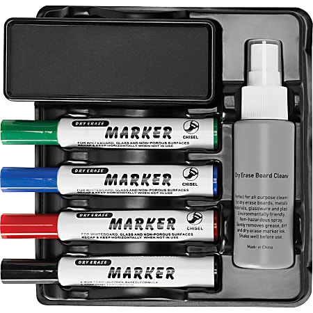 Sparco Marker & Eraser Caddy, Black