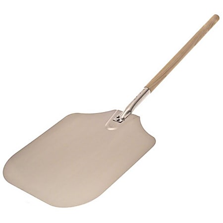 American Metalcraft Aluminum Pizza Peel, 14" x 16", 37"D, Silver