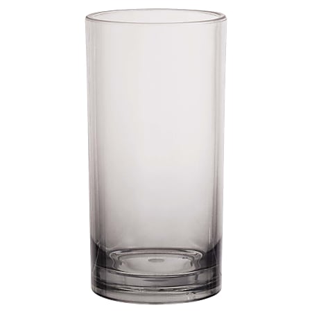 Amscan Ombre Plastic Highball Tumblers, 18 Oz, Gray, Pack Of 2 Tumblers