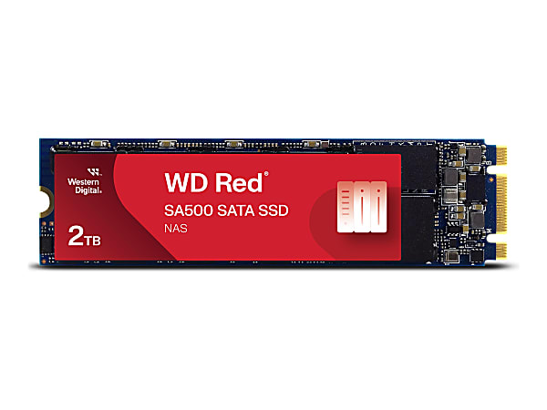 WD Red SA500 WDS200T1R0B - SSD - 2 TB - internal - M.2 2280 - SATA 6Gb/s