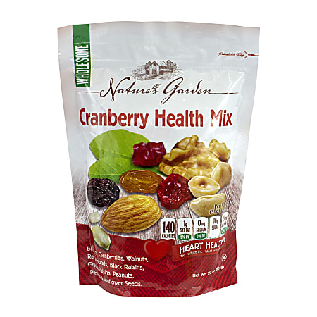 Nature's Garden Cranberry Health Mix, 22 Oz, Pack Of 2 Bags