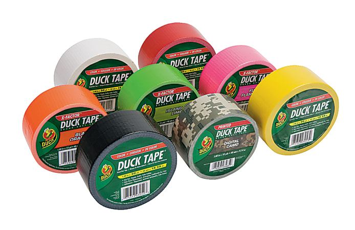Duck Colored Duct Tape 1 78 x 20 Yd. Yellow Office Depot