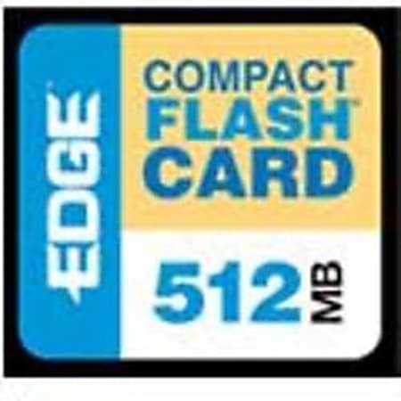 Edge Memory 512MB Compact Flash Card