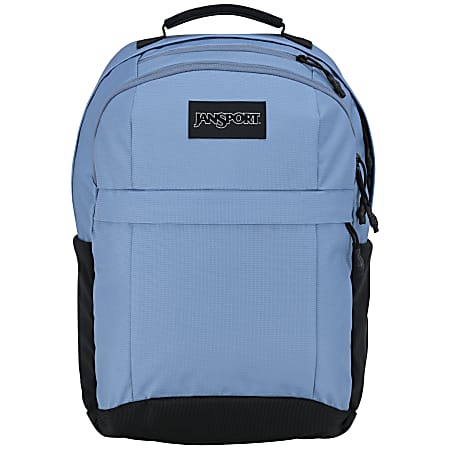 JanSport Landings Pack With 15” Laptop Pocket, 100% Recycled, Elemental Blue