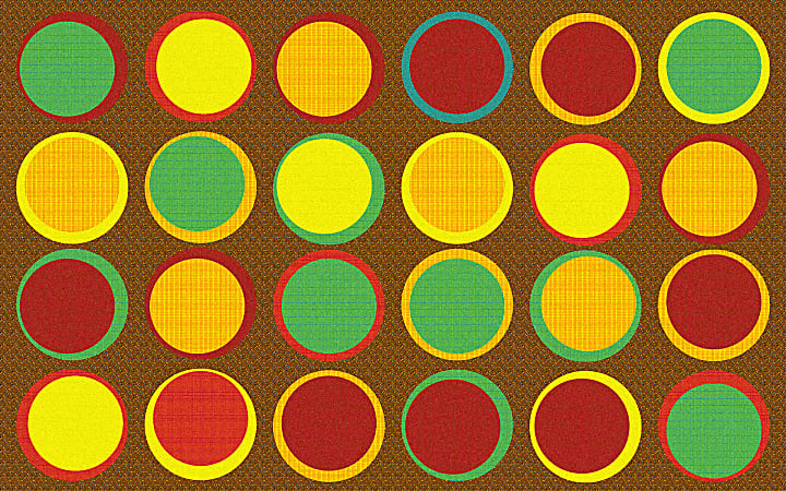 Flagship Carpets Sitting Spots Rug, 7' 6" x 12', Rectangular, Muted