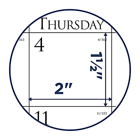 2024 ATAGLANCE® Business Monthly Wall Calendar, 15" x 12", January to