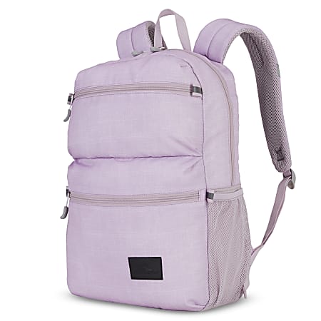 High Sierra Everclass Laptop Backpack With 15.6" Laptop Pocket, Hushed Orchid Heather