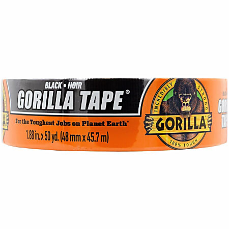 Gorilla Black Tape - 50 yd Length x 1.88
