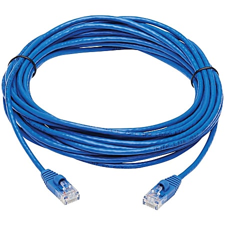 Tripp Lite Cat6a 10G Snagless Molded Slim UTP Network Patch Cable MM ...