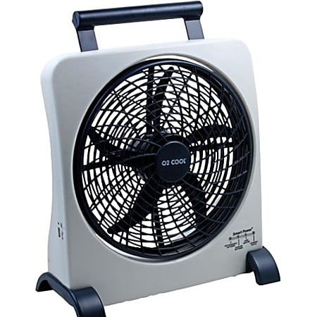 O2 Cool® Portable 2-Speed Fan, Gray