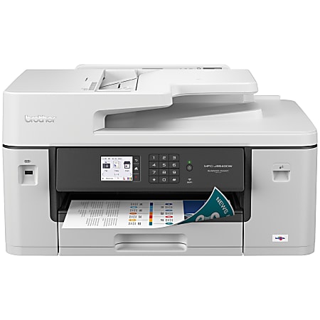 Brother® MFC-J6540DW Wireless Inkjet Multifunction Color Printer