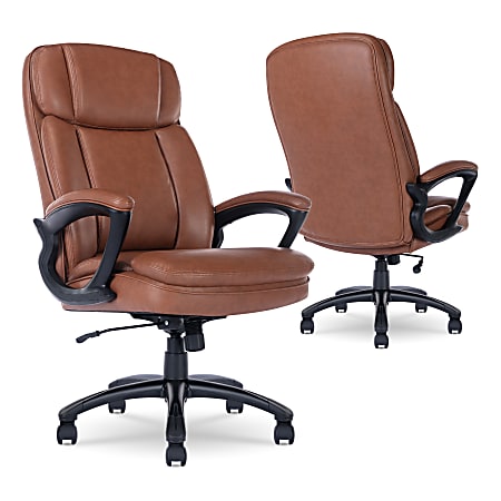 Serta big and tall fabric office chair best sale