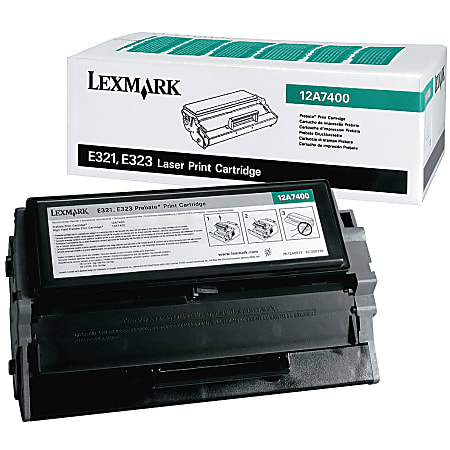 Lexmark™ 12A7400 Return Program Black Toner Cartridge