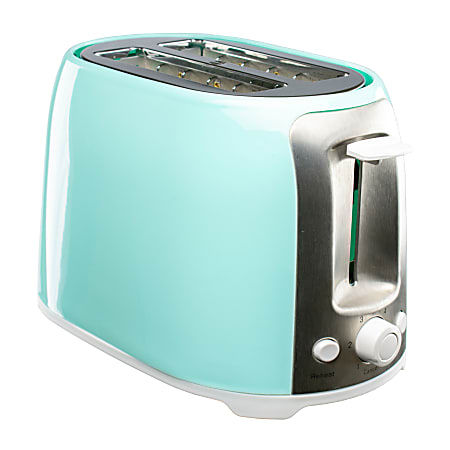 Brentwood Cool-Touch 2-Slice Extra-Wide Slot Toaster, Blue