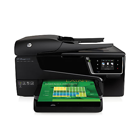 HP Officejet 6600 e-All-In-One Printer, Copier, Scanner, Fax