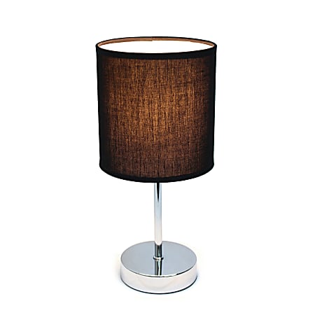 Simple black lamp on sale