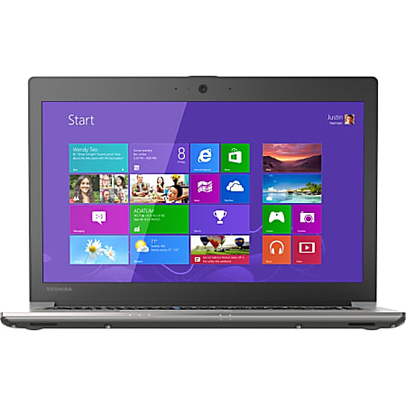 Toshiba Tecra Z40-A1402 14" LED Ultrabook - Intel Core i7 i7-4600U Dual-core (2 Core) 2.10 GHz - Cosmo Silver