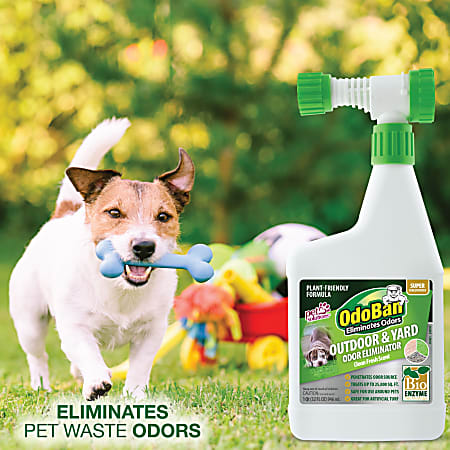 OdoBan Outdoor and Yard Odor Eliminator Clean Fresh Scent 32 Oz Set Of 2 Bottles ODP Business Solutions
