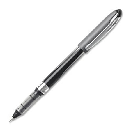 Bic Triumph 537R .5MM Roller Pen - Needle Point, 0.5mm, Black