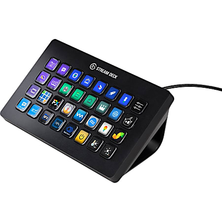 Corsair Stream Deck XL Keypad Cable Connectivity USB 3.0 Interface