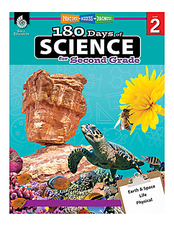 Shell Education 180 Days Of Science, Grade 2