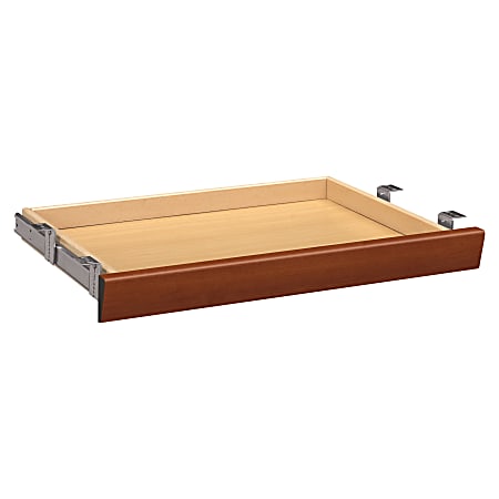 HON Laminate Center Drawer, 26"W - 26" Width x 15.4" Depth x 2.5" Height - Cognac