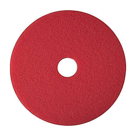 Niagara Red Buffing Pad 5100N, 20 Inch Diameter, 5/Case