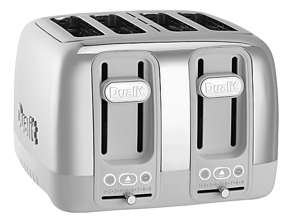 Dualit Domus 4-Slice Extra-Wide-Slot Multi-Function Toaster, Porcelain
