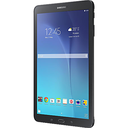 Samsung Galaxy Tab® E Wi-Fi Tablet, 9.6" Screen, 1.5GB Memory, 16GB Storage, Android 5.1 Lollipop, Black