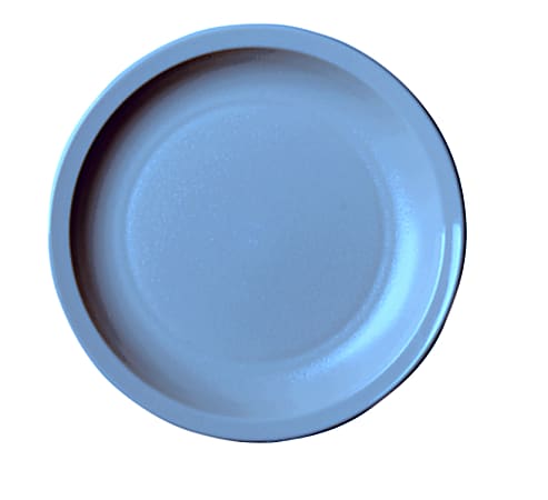 Cambro Camwear Round Dinnerware Plates, 5-1/2", Slate Blue, Set Of 48 Plates