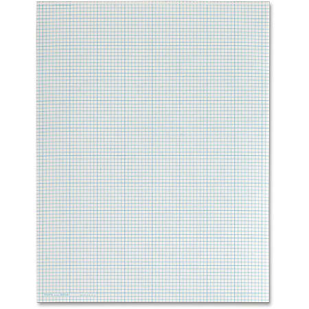TOPS Quad-Ruling Cross Section Pad, Letter Size, Quadrille
