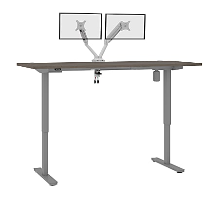 Bestar Upstand Electric 72"W Standing Desk With Dual