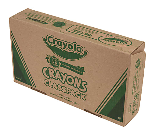 Crayola So Big Crayons Extra Large Assorted Colors Box Of 8 Crayons -  Office Depot