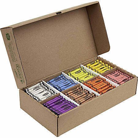 Crayon Class Pack, 8 Color, 400 Count Box - CZA740121