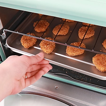 Nostalgia Electrics Retro 12 Slice Convection Toaster Oven Aqua