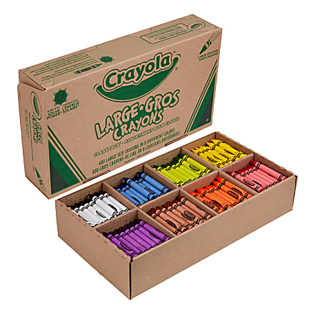Crayola® Crayons, Assorted Colors, Classpack Of 400 Crayons