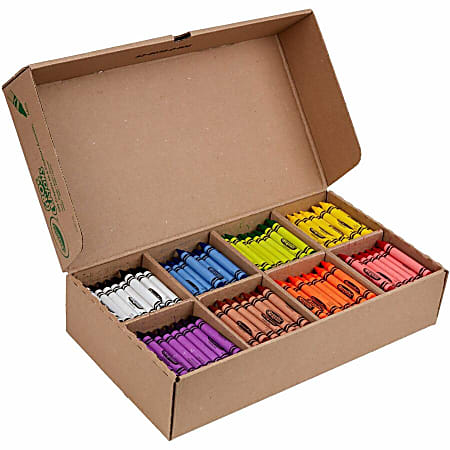 Crayola Crayons Assorted Colors Classpack Of 400 Crayons - Office